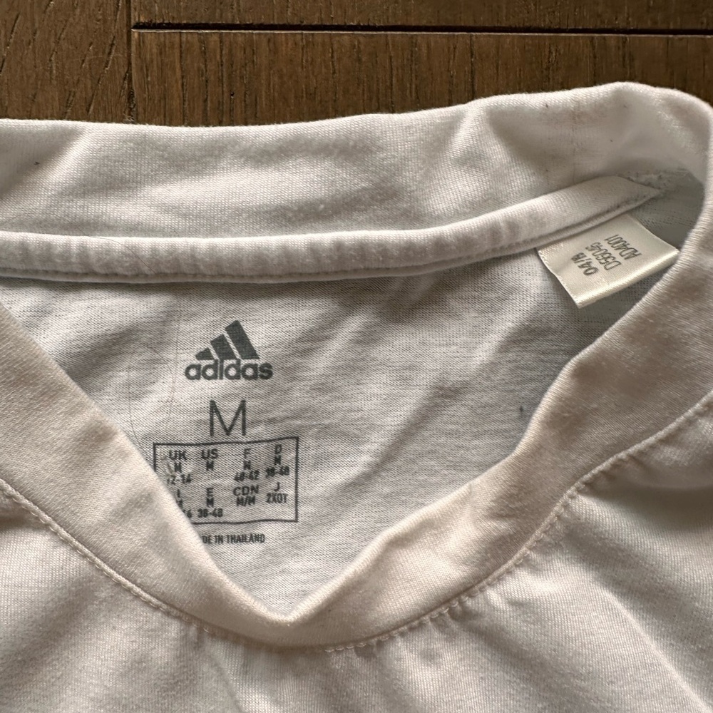 Adidas tank top white t-shirt - Picture 3 of 3